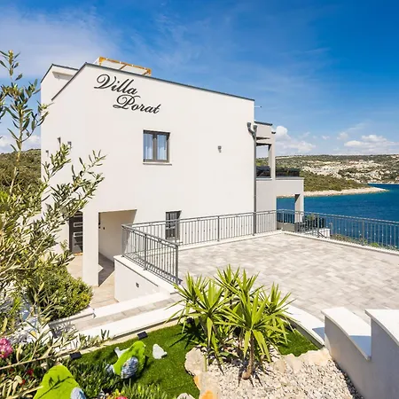 Luxury Seaside Villa Porat With Pool, Sauna And Sea View In Kanica - Rogoznica Villa *