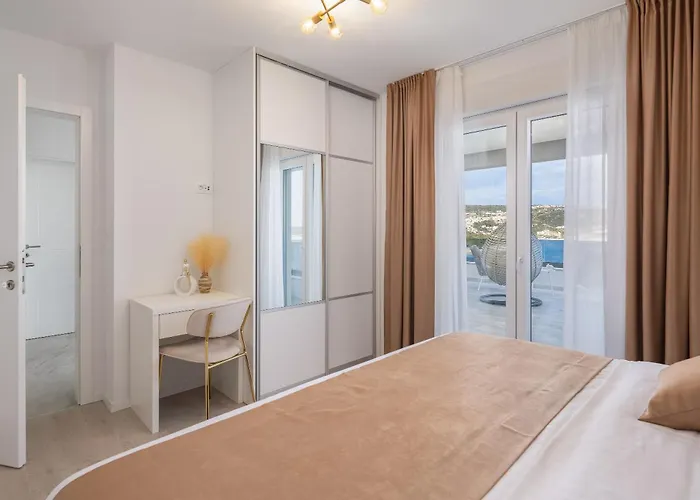 Private Seaside Porat In Ostricka Luka, Kanica, Rogoznica With Pool