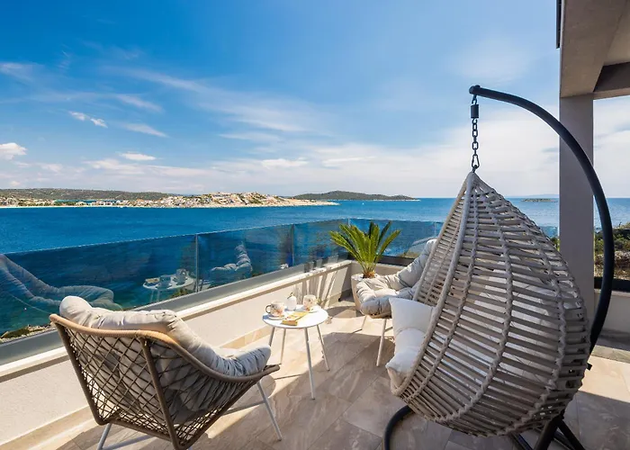 Villa Luxury Seaside Villa Porat With Pool, Sauna And Sea View In Kanica - Rogoznica *