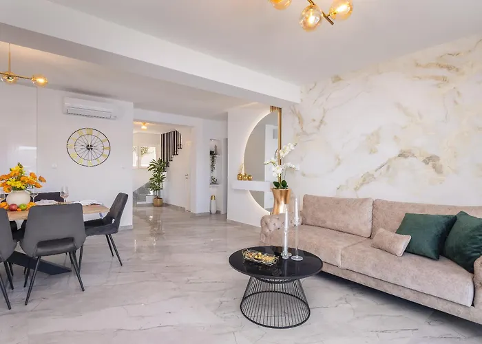 Luxury Seaside Villa Porat With Pool, Sauna And Sea View In Kanica - Rogoznica Villa *