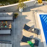 Luxury Seaside Porat With Pool, Sauna And Sea View In Kanica - Rogoznica Villa *