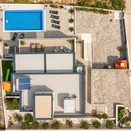 Private Seaside Porat In Ostricka Luka, Kanica, Rogoznica With Pool