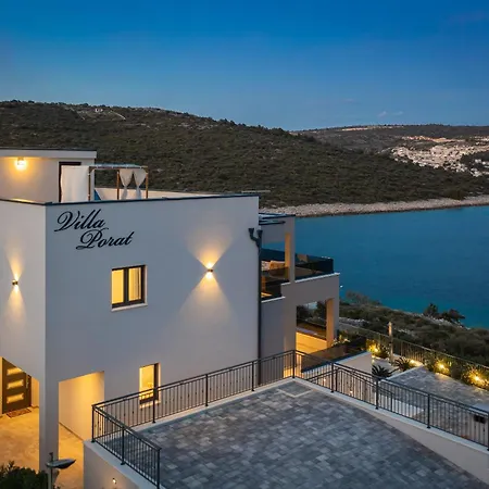 Luxury Seaside Porat With Pool, Sauna And Sea View In Kanica - *