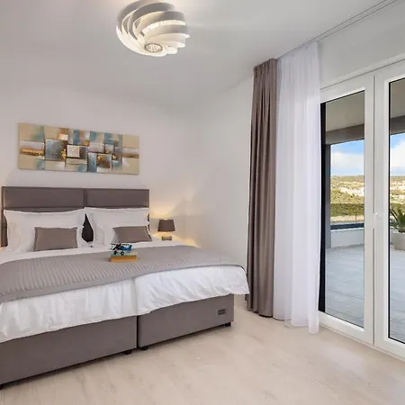 빌라 Luxury Seaside Porat With Pool, Sauna And Sea View In Kanica -