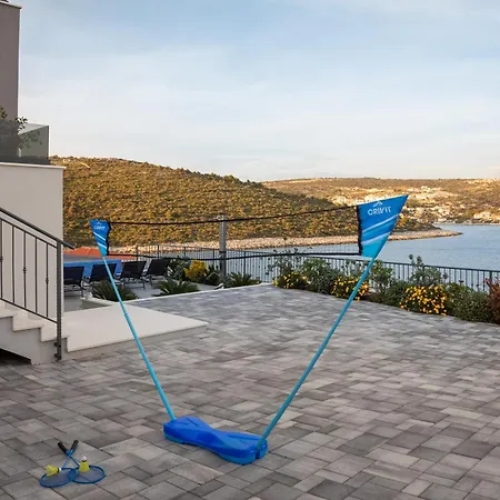 Willa Private Seaside Porat In Ostricka Luka, Kanica, Rogoznica With Pool *