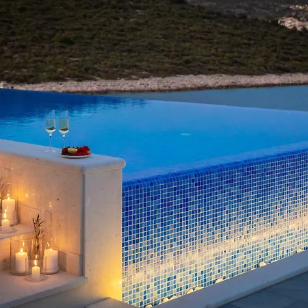 Private Seaside Porat In Ostricka Luka, Kanica, Rogoznica With Pool * Zaglavice