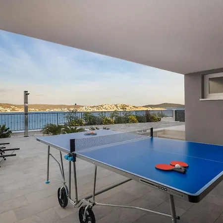 빌라 Luxury Seaside Porat With Pool, Sauna And Sea View In Kanica -