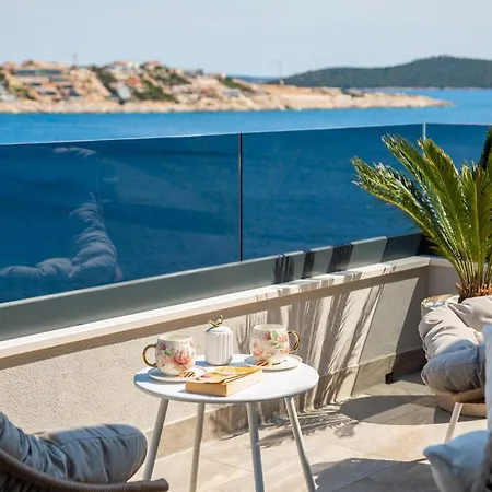 Luxury Seaside Porat With Pool, Sauna And Sea View In Kanica - *