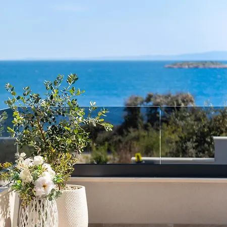 Private Seaside Porat In Ostricka Luka, Kanica, Rogoznica With Pool Willa *