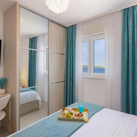 Luxury Seaside Porat With Pool, Sauna And Sea View In Kanica - 빌라